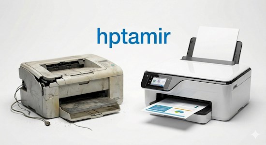 طرح تعویض پرینتر کارکرده با آکبند- ۱۴۰۴ | اچ پی تعمیر