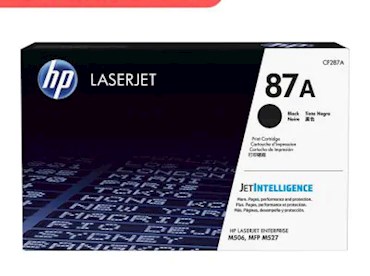 کارتریج لیزری مشکی اچ پی HP 87A