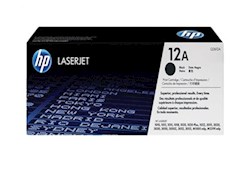 کارتریج لیزری HP 12A – چاپ مشکی منظم