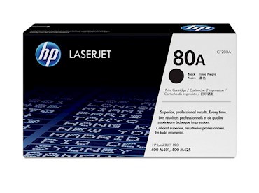 تونر مشکیHP 80A  - کارتریج پرقدرت برای سری M401 و M425